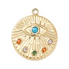 Ion Plating(IP) 304 Stainless Steel Pendants STAS-K237-07G-1