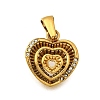 304 Stainless Steel Pendants STAS-Q360-07C-G-1