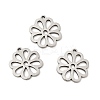 Non-Tarnish 201 Stainless Steel Pendants STAS-E176-23P-2