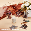 6 Sets 6 Styles Acrylic Cowboy Boot Car Hanging Decoration HJEW-GA0001-51-3