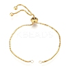 304 Stainless steel Chain Bracelet Making STAS-F118-G-1