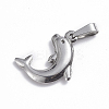 Tarnish Resistant 201 Stainless Steel Pendants STAS-O113-19P-2