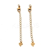 925 Sterling Silver Chain Extenders STER-D036-37AG-1