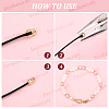 28Pcs Brass Crimp Beads FIND-BBC0005-08G-6