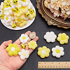 42Pcs 9 Styles Handmade Cotton Knitting Ornament Accessories DIY-WR0005-08-3