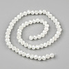 Electroplate Glass Beads Strands EGLA-A034-J6mm-A08-3