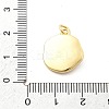 Ocean Theme Brass Enamel Pendants KK-Q029-01D-G-2