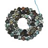 Natural African Turquoise(Jasper) Beads Strands LS-G-N257-24A-05-3