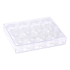Plastic Bead Storage Containers LS-C089Y-1