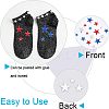 1800Pcs 9 Style Scrapbook Embellishments Garment Accessories Acrylic Rhinestone Cabochons KY-CA0001-43-5