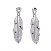 Non-Tarnish 304 Stainless Steel Pendants STAS-K213-04C-P-1