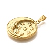 PVD Vacuum Plating 304 Stainless Steel Pendants STAS-Z110-22G-2