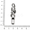 316 Surgical Stainless Steel Big Pendants STAS-Z165-15AS-02-3