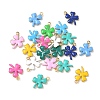 201 Stainless Steel Enamel Charms STAS-C138-01G-1