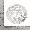 Tree of Life 201 Stainless Steel 3D Rotating Hanging Wind Spinner STAS-C166-05P-3