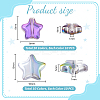 200Pcs 20 Styles Electroplate Transparent Glass Beads GLAA-PH0003-94-4
