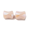 Electroplate Glass Beads GLAA-D016-14D-2