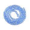 Electroplate Glass Beads Strands EGLA-A044-T2mm-A14-3