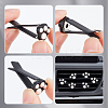 Cat Claw Print Opaque Resin Car Air Vent Clips AJEW-AB00031-5