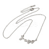 Non-Tarnish 304 Stainless Steel Pendant Necklaces NJEW-H010-01P-1