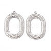 Non-Tarnish 304 Stainless Steel Pendants LS-STAS-B031-19P-2
