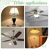 7Pcs Football Resin Charms Ceiling Fan Pull Chain Extenders PALLOY-CP00005-5