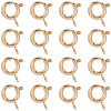 20Pcs Eco-friendly Brass Spring Ring Clasps KK-BBC0027-69B-G-1