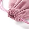 Velvet Jewelry Drawstring Storage Pouches ABAG-P013-02B-06-3