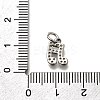 Brass Micro Pave Cubic Zirconia Charms KK-P295-50P-3
