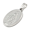 Non-Tarnish 304 Stainless Steel Pendants STAS-B071-02A-07P-2