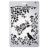 1Pc Plastic Reusable Drawing Painting Stencils Templates DIY-DJ0001-09C-1