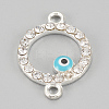 Alloy Rhinestone Links connectors ALRI-S170-23S-1