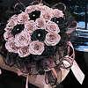 Polyester Flower Bouquet Wrapping Mesh Paper ORIB-WH0002-06C-5