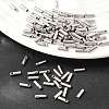Tarnish Resistant 201 Stainless Steel Cord Ends STAS-E088-1.5mm-2