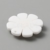 Opaque Resin Pendants RESI-WH0029-46B-01-2