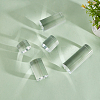 FINGERINSPIRE 5Pcs 5 Styles Column Transparent Acrylic Jewelry Display Pedestals ODIS-FG0001-64-4
