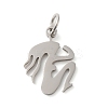 Non-Tarnish 304 Stainless Steel Pendants STAS-C086-03P-1
