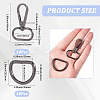 10Pcs Zinc Alloy Swivel Clasps DIY-SP0004-19B-2