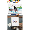1Pc PET Hollow Out Drawing Painting Stencils DIY-MA0005-76B-8