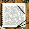 Self-Adhesive Silk Screen Printing Stencil X1-DIY-WH0338-315-1