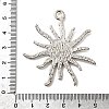 Tibetan Style Alloy Sun Pendant Cabochon Settings LS-X-TIBEP-Q043-079-RS-3