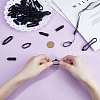 60Pcs Silicone Rings with 5 Strands Adjustable Necklace Lanyard Anti-Lost Pendant Holder MOBA-CP0001-01-3