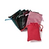 Velvet Jewelry Drawstring Storage Pouches ABAG-P013-02A-1