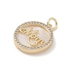 Mother's Day Brass Micro Pave Cubic Zirconia Pendants KK-A207-06G-2