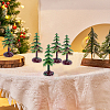 50Pcs Tree Miniature Ornaments AJEW-SP0003-59-6