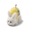 Easter Opaque Resin Pendants RESI-F062-03E-1