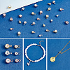   72Pcs 6 Style Brass Beads KK-PH0004-75-3