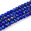 Baking Paint Glass Beads Strands DGLA-N010-6mm-05-1