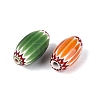 Handmade Millefiori Glass Barrel Beads LA-N002-09-2