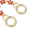 Zinc Alloy Spring Gate Rings Bag Extension Chains AJEW-BA00142-01-5
